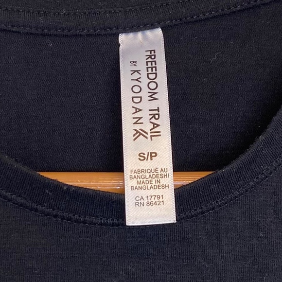 Kyodan Crew Neck Sleeveless Tank Top - Black - Picture 4 of 6